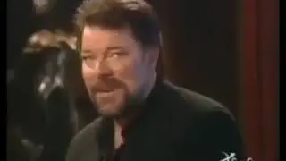 Jonathan Frakes telling you its fiction for 24 seconds