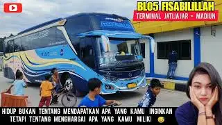 GUPUH BASURI⁉️BUS BLUE LINE 'FISABILILLAH' BL005 JETBUS 3 MBOIS MODE BASURI MENGULAR,Bogor-Madiun