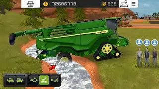 Fs 18 John Deere Harvester ! Fs18 Multiplayer - Harvest Wheat | Farming Simulator 18 Gameplay #fs18 