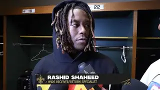 Rashid Shaheed | Saints-Packers Postgame Interview | 2023 NFL Week 3