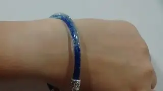 DIY Pulsera con Tubos y Agua