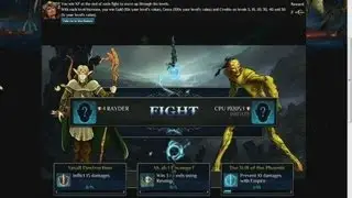 Fantasy Rivals - gameplay