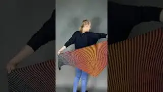 StrickSet inkl. PDF-Strickanleitung LoLa 8fach Bobbel Boxx Illusionsstricken Tuch Pentagram