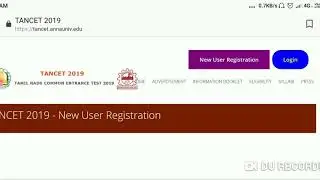 How to apply online for TANCET application
