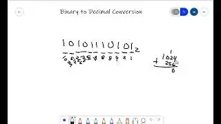 Binary to Decimal Conversions