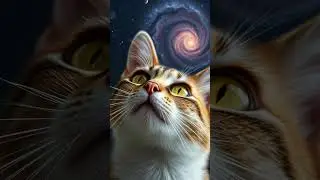 Cosmic Kitty Explores the Stars! #CatInSpace #CosmicAdventure #cat