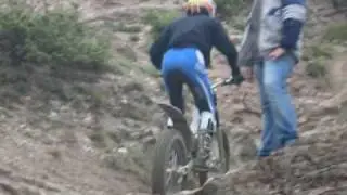 Trial Piobbico corso di trial con Diego Bosis