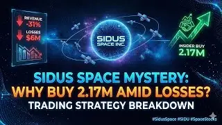[Fullver] Sidus Space Inc. Mystery: Why Buy 2.17M Amid Losses? Trading Strategy