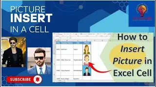 Insert Picture in a Cell Easily Without Cell Size Change.