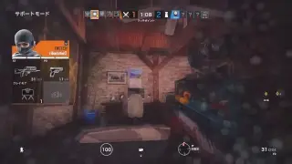 レインボーシックスシージ　風邪なんで咳うるさいかもです
