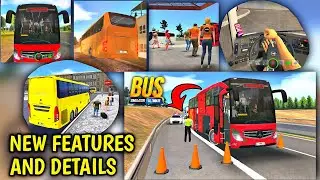 🚚New Features And Details - Part 2 In Bus Simulator Ultimate New Update 2.0.2 🏕 | Bus Gameplay