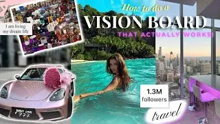How to do a VISION BOARD that *ACTUALLY WORKS* !  - 2026 | agnesstol