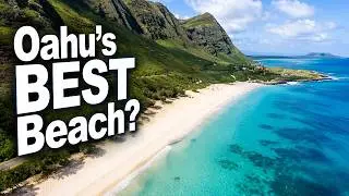 Bellows Beach near Waimanalo, Hawaii is the best beach on Oahu