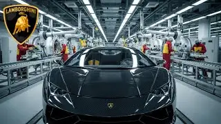 Inside the Lamborghini Fenomeno Factory: How Carbon Fiber Supercars Are Built From Start to Finish