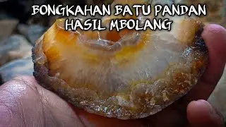 CAKEP 🔥 BONGKAHAN BATU PANDAN NATURAL HASIL MBOLANG, SISIKNYA ASIK