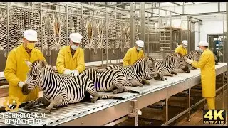 Inside the Zebra Leather Factory &ndash; How Raw Zebra Hide Is Transformed Into Luxury Fashion