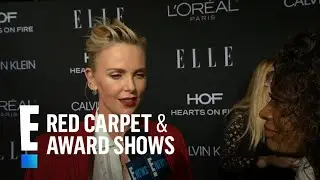 Шарлиз Терон рассказала о том, как её чествовали на мероприятии журнала Elle | E! Красная дорожка...
