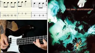 The Cure &ndash; Lovesong BASS COVER with TABS (It's BEAUTIFUL ❤️)