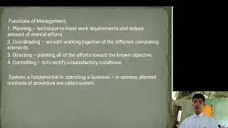 Business Organization & Management | Chapter 3 | Theory of Management and Industry