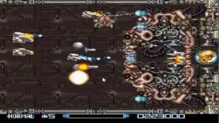 GamePlay - (SNES) Super R-Type (Final Boss in 0:23)
