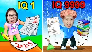 Cuộc thi ai có bộ não thông minh hơn để làm bài kiểm tra, bqThanh Học Giỏi Còn Ốc Học Dốt