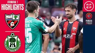 Resumen #PrimeraFederación | Arenas Club 2-1 CD Arenteiro | Jornada 1 | Temporada 2025/26