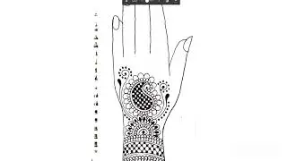 easy mehndi designs marriage festival 😍#mehndi #mehndidesign #mehndiart #memes #shorts #arabichenna