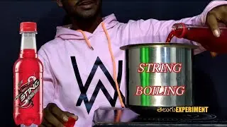 BOILING STRING ENERGY DRINK CRAZY EXPERIMENT IN TELUGU#training #subscribe