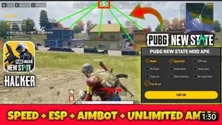 PUBG NEW STATE MOD MENU!