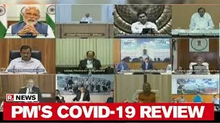 PM Modi Holds COVID-19 Review Meet With All CMs Across India Via Videoconference