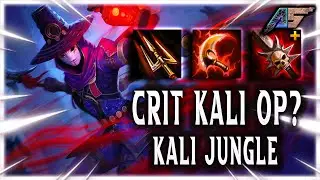 Kali is a SLEEPER OP JUNGLER! - SMITE Kali Jungle Conquest Gameplay