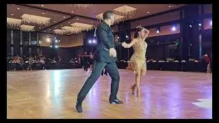 Shana's Open Silver Samba from 2025 Emerald Ball
