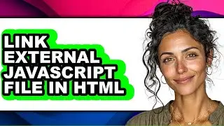 How to Link External Javascript File in Html (easy Method)