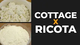 COTTAGE x RICOTA | São a mesma coisa? Qual a diferença?