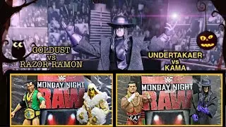 A.W.F 2nd Classic w.w.f UNDERTAKER vs KAMA _ GOLDUST vs Razor Ramon