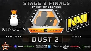 Kinguin vs NaVi - Map 1 - Dust 2 (FACEIT Stage 2 Finals)