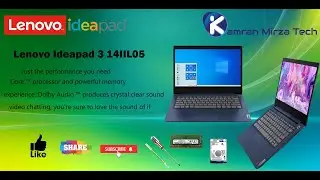 Change Hard Drive and Upgrade Memory Lenovo IdeaPad 3 14IIL05 لينوفو آي دي باد