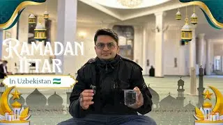 Ramadan Iftar in an Uzbekistan Mosque | Traditional Uzbek Somsa, Dates & More! | MBBS in Tashkent