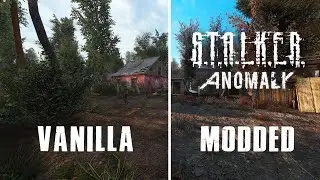 Stalker Anomaly - Vanilla vs 150+ Mods + ReShade