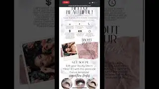 DIY ACUITY SITE with PRE-MADE CANVA template (Available on Etsy | Branding Butterfly)