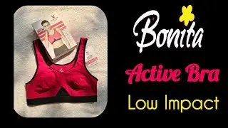Low Impact Sports Bra | Seamless Slip-On Bra @BonitaThuravoor #LowImpactSportsBra
