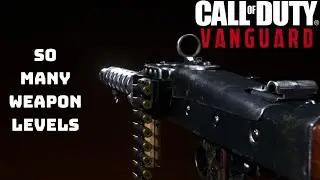 SO MANY WEAPON LEVELS - Call of Duty: Vanguard