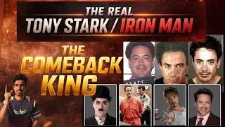 THE REAL TONY STARK / IRON MAN |STORY OF THE COMEBACK KING #robertdowneyjr #ironman #tonystark 