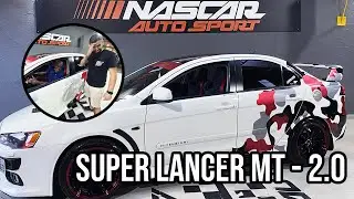 ENVELOPAMENTO CAMUFLADO!!😱 MITSUBISHI LANCER 🔥🔥 MANUAL 2.0  DO @lancercamo!!