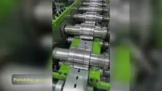 Solar Panel Mounting Structure Roll Forming Machine
