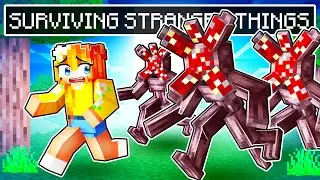 SURVIVING the DEMOGORGANS in MINECRAFT!