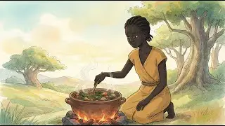 African Savanna Life &bull; Cozy Ghibli Inspired Animation ASMR for Healing & Deep Sleep