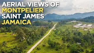 Drone video of Montpelier, Saint James, Jamaica