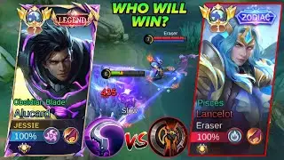ALUCARD VS PRO LANCELOT META!🔥| SWORD VS SWORD | BATTLE FOR THE BEST JUNGLER! | WHO WILL WIN? | MLBB