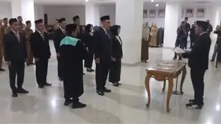 Dedi Irawan Lantik 7 Pejabat Tinggi Pratama, Tekankan Amanah dan Keberpihakan Kepada Masyarakat